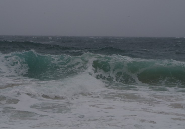 A Turquoise wall of Rushing Water, Cornwall