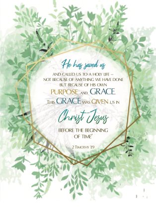 Scripture Poster Printable 2 Timothy 1:9 copy